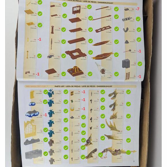 Mega Bloks Dragons Krystal Wars Marauder’s Cliff 9885 Figures & Dragon - Picture 9 of 9